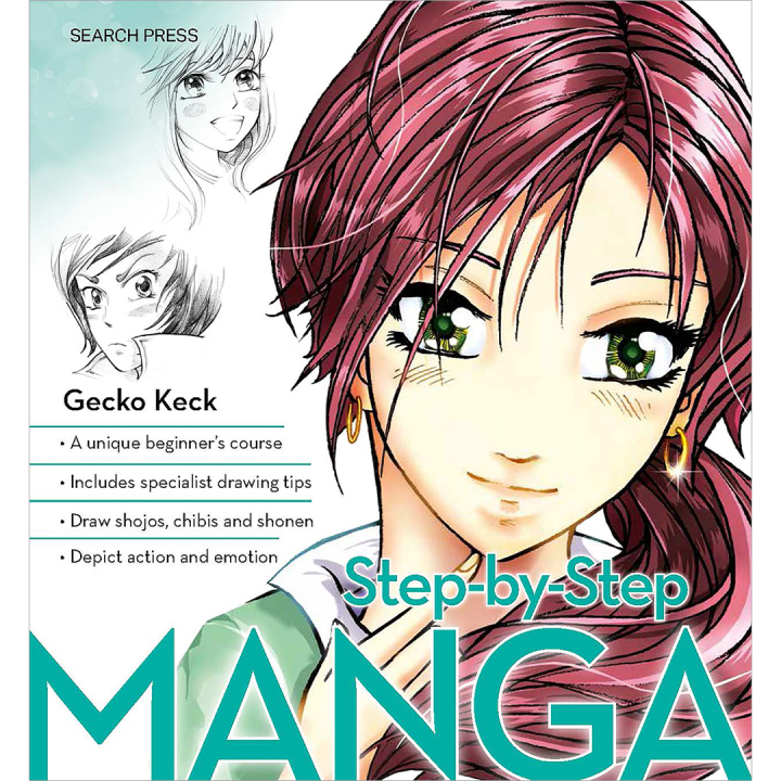 Step-by-Step Manga dans le groupe Loisirs créatifs / Livres / Livres pour inspiration chez Pen Store (136321)