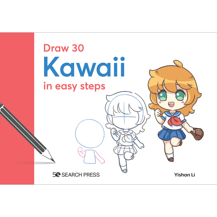 Draw 30: Kawaii dans le groupe Loisirs créatifs / Livres / Livres d'instruction chez Pen Store (136323)