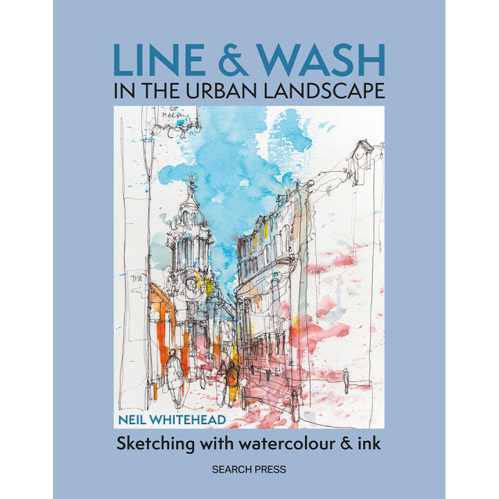 Line & Wash in the Urban Landscape dans le groupe Loisirs créatifs / Livres / Livres pour inspiration chez Pen Store (136325)