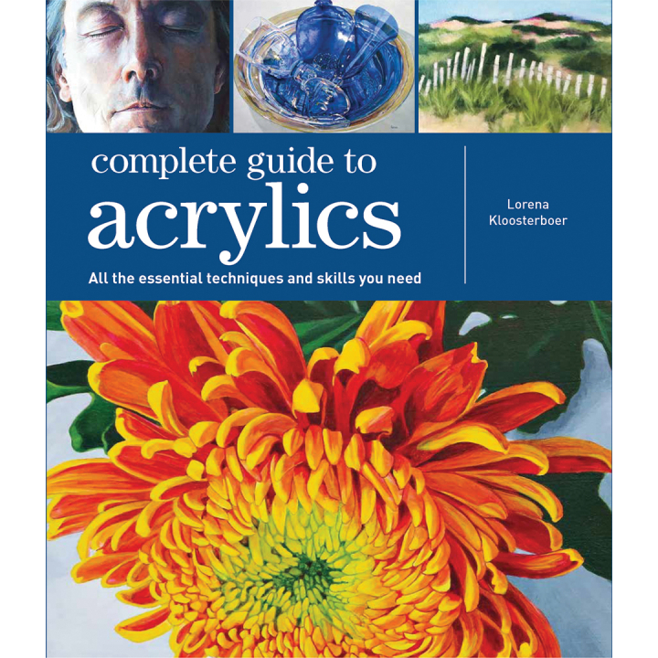 Complete Guide to Acrylics dans le groupe Loisirs créatifs / Livres / Livres d'instruction chez Pen Store (136334)