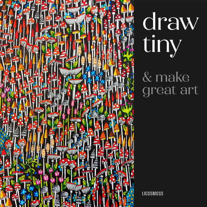 Draw Tiny & Make Great Art dans le groupe Loisirs créatifs / Livres / Livres pour inspiration chez Pen Store (136335)