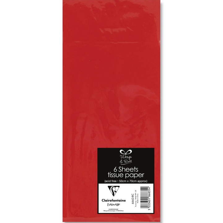 Papier de soie 50x70 cm lot de 6 dans le groupe Loisirs créatifs / Fêtes et saisons / Emballage chez Pen Store (136362_r)