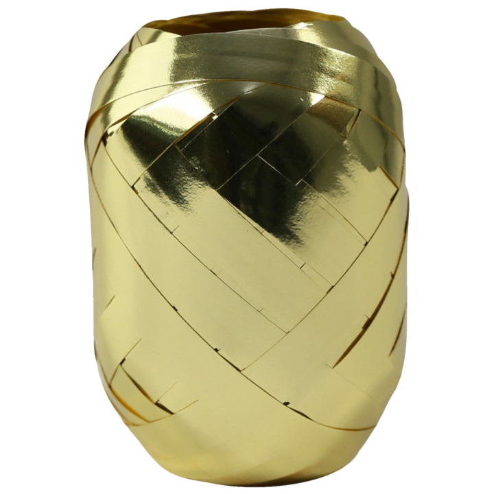 Ruban cadeau métallisé 10m x 7 mm Or dans le groupe Loisirs créatifs / Fêtes et saisons / Emballage chez Pen Store (136411)
