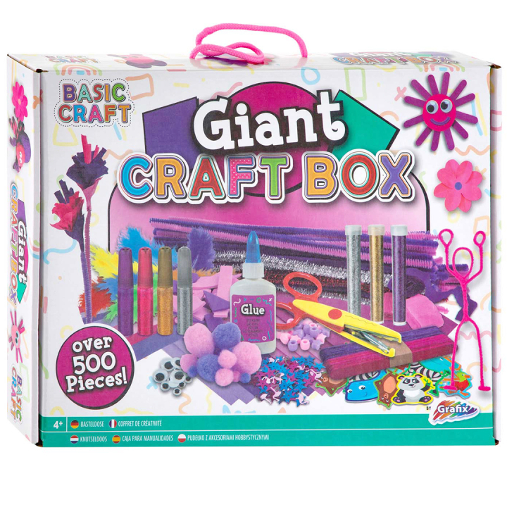 Giant Craft Box Pink dans le groupe Kids / Amusement et apprentissage / Boîtes de bricolage chez Pen Store (136608)