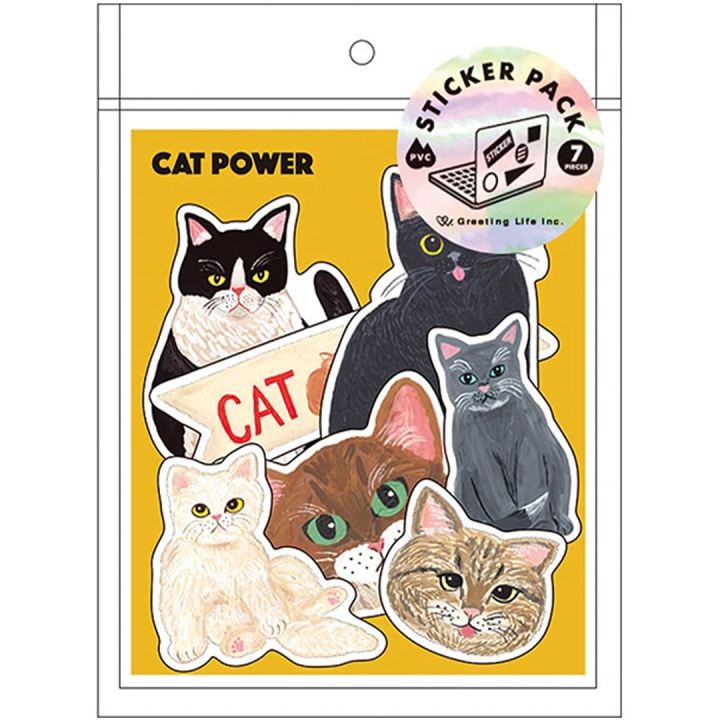 Sticker pack Kahoko Cat dans le groupe Loisirs créatifs / Former / Stickers chez Pen Store (136612)