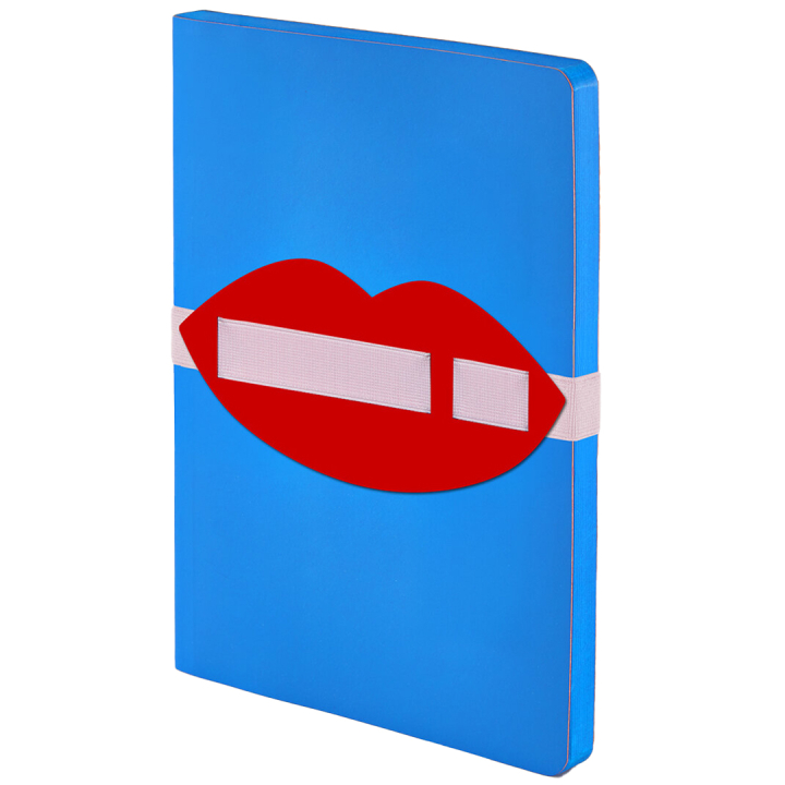 Notebook Voyager L Light - Lips dans le groupe Papiers & Blocs / Écrire et consigner / Carnets chez Pen Store (136653)