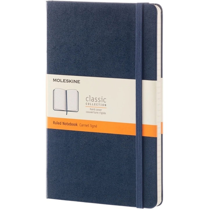 Classic Hard Cover Notebook Large Blue dans le groupe Papiers & Blocs / Écrire et consigner / Carnets chez Pen Store (136821_r)