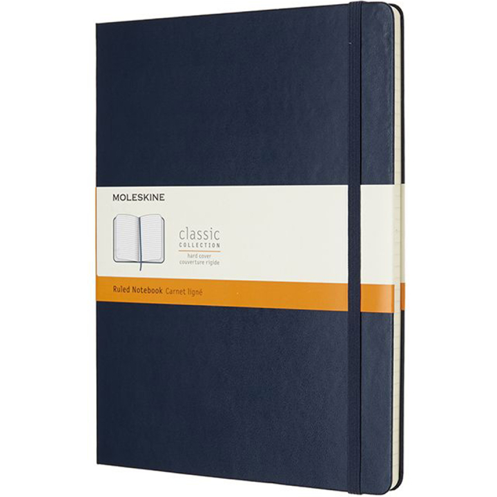 Classic Hard Cover Notebook XL Blue dans le groupe Série de produits / Moleskine Classic Notebook chez Pen Store (136824_r)