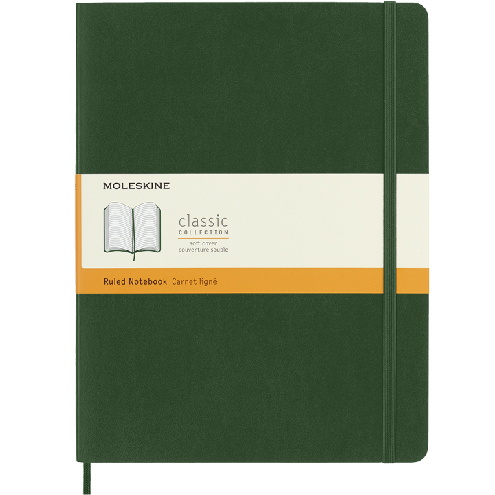 Classic Soft Cover Notebook XL Myrtle Green dans le groupe Papiers & Blocs / Écrire et consigner / Carnets chez Pen Store (136843_r)