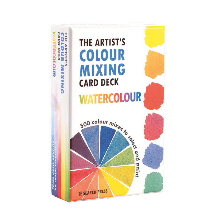 The Artist's Colour Mixing Card Deck - Watercolour dans le groupe Loisirs créatifs / Livres / Livres d'instruction chez Pen Store (137233)