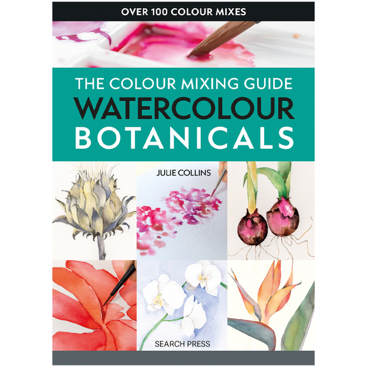 The Colour Mixing Guide: Watercolour Botanicals dans le groupe Loisirs créatifs / Livres / Livres pour inspiration chez Pen Store (137234)