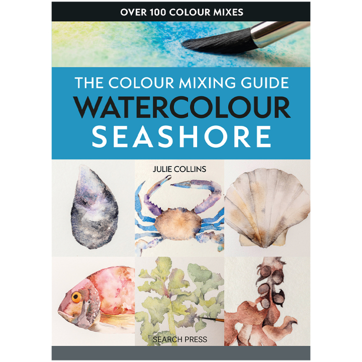 The Colour Mixing Guide: Watercolour Seashore dans le groupe Loisirs créatifs / Livres / Livres pour inspiration chez Pen Store (137235)