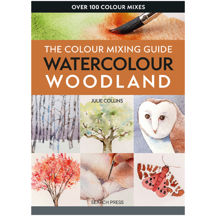 The Colour Mixing Guide: Watercolour Woodland dans le groupe Loisirs créatifs / Livres / Livres pour inspiration chez Pen Store (137236)