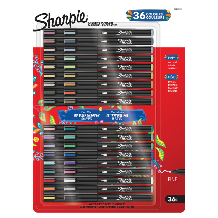 Creative Marker Fine Tip pack de 36 dans le groupe Stylos / Crayons d'artistes / Marqueurs acryliques chez Pen Store (137410)