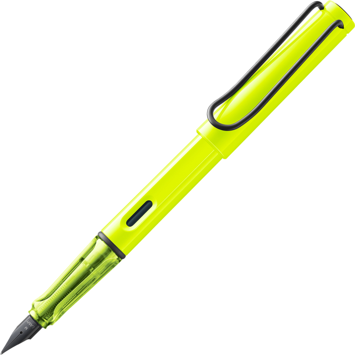 Safari Stylo-plume Neon Yellow dans le groupe Stylos / Stylo haute de gamme / Stylo à plume chez Pen Store (137577_r)