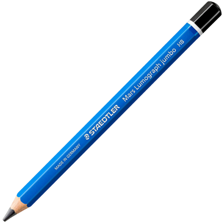 Crayon de graphite Mars Lumograph Jumbo dans le groupe Stylos / Écrire / Crayons à papier chez Pen Store (137592_r)