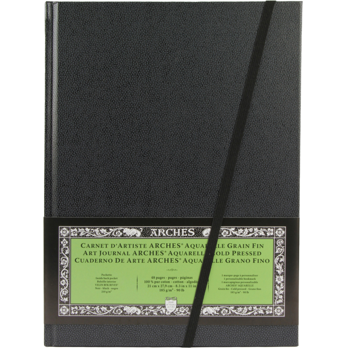 Art Journal Aquarelle Grain fin 21x27,9 cm dans le groupe Papiers & Blocs / Bloc Artiste / Papier pour aquarelle chez Pen Store (137648)