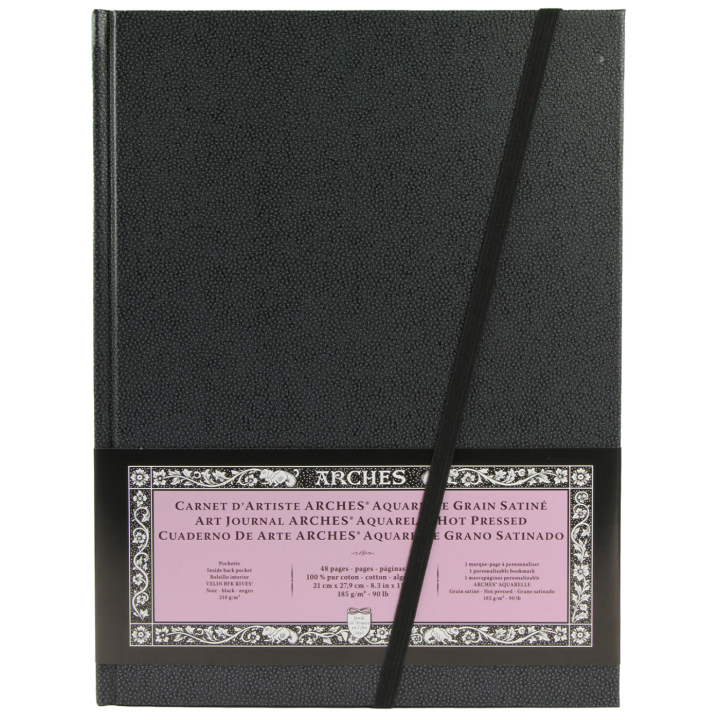 Art Journal Aquarelle HP 21x27,9 cm dans le groupe Papiers & Blocs / Bloc Artiste / Cahiers d'esquisses chez Pen Store (137651)