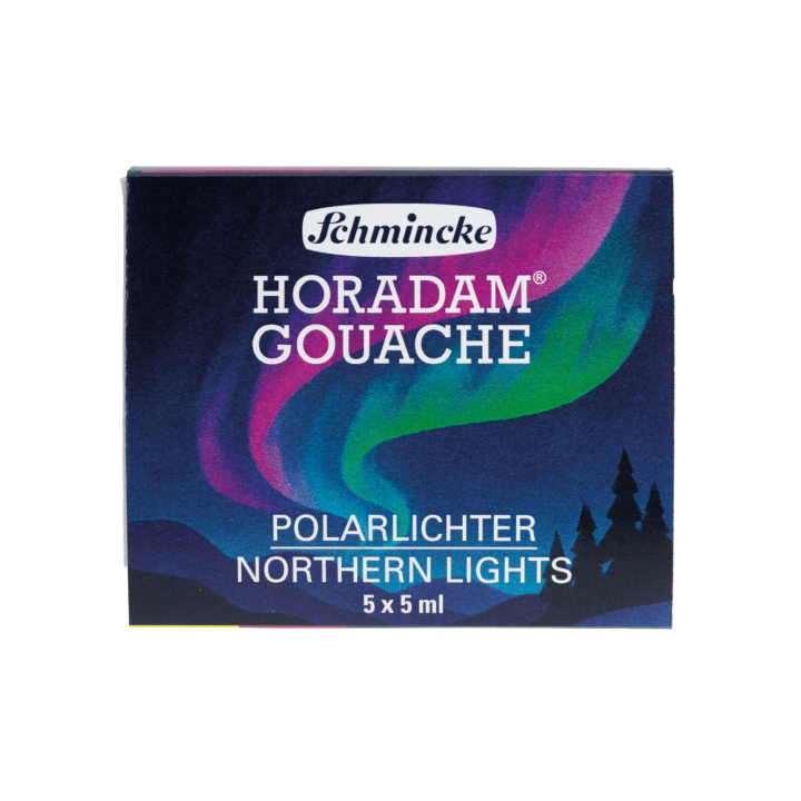 Horadam Gouache 5x5 ml Northern Lights dans le groupe Matériels d'artistes / Couleurs de l'artiste / Gouaches chez Pen Store (137806)
