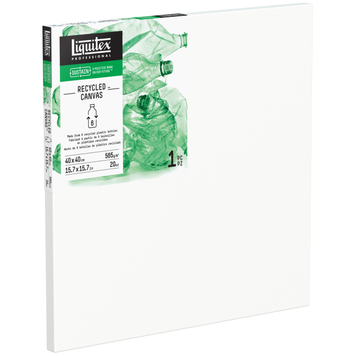 Recycled Canvas 40x40 cm dans le groupe Matériels d'artistes / L'atelier / Châssis à clés / Toile de peinture à l'huile chez Pen Store (137855)