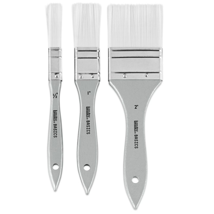 Pinceaux synthétiques Acrylique Spalter Set de 3 dans le groupe Matériels d'artistes / Pinceaux / Pinceaux synthétiques chez Pen Store (137857)
