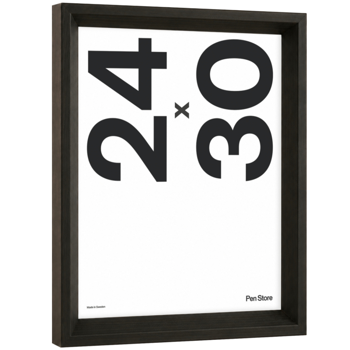Cadre en bois Espresso 24x30 cm dans le groupe Loisirs créatifs / Organiser / Cadres / Cadres bruns chez Pen Store (137895)