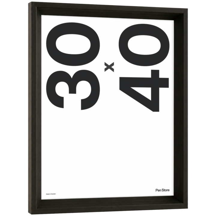 Cadre en bois Espresso 30x40 cm dans le groupe Loisirs créatifs / Organiser / Cadres / Cadres bruns chez Pen Store (137896)