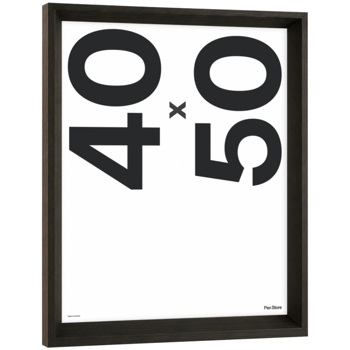 Cadre en bois Espresso 40x50 cm dans le groupe Loisirs créatifs / Organiser / Cadres / Cadres bruns chez Pen Store (137898)