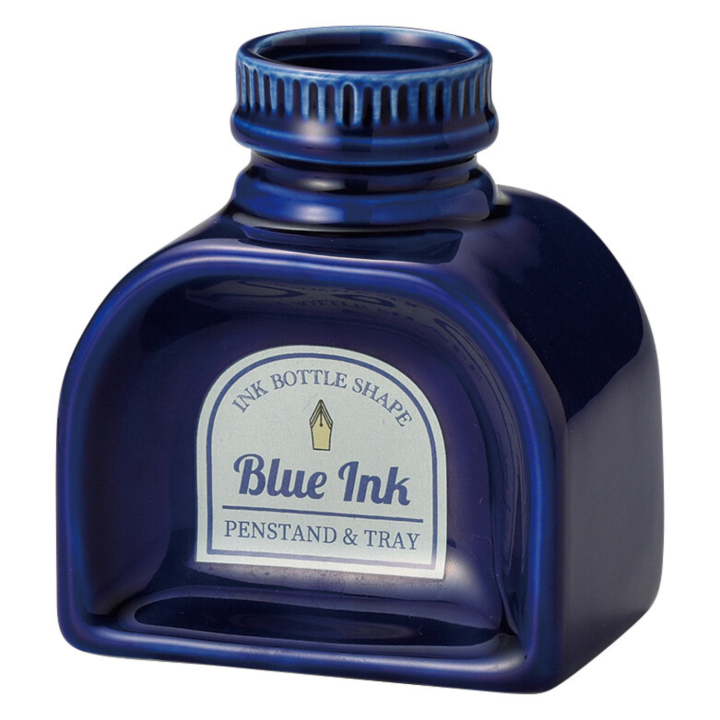 Pot à stylos Bouteille d’encre Bleu dans le groupe Loisirs créatifs / Organiser / Bureau à domicile chez Pen Store (137907)