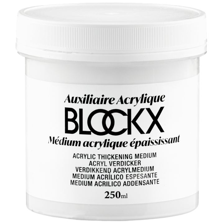 Acrylic Thickening Medium 250 ml dans le groupe Matériels d'artistes / Médiums de peinture et vernis / Médiums peinture acrylique chez Pen Store (137947)