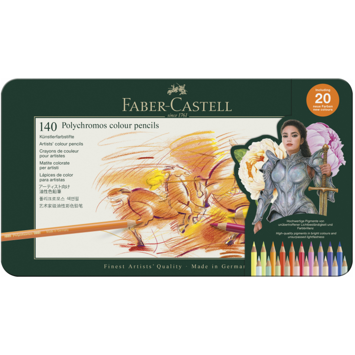 Crayons de couleur Polychromos Lot de 140 dans le groupe Stylos / Crayons d'artistes / Crayons de couleurs chez Pen Store (137959)