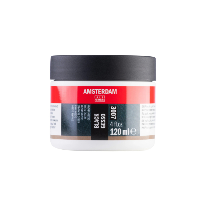 Black gesso 3007 120 ml dans le groupe Matériels d'artistes / Médiums de peinture et vernis / Gesso et Primer chez Pen Store (137983)