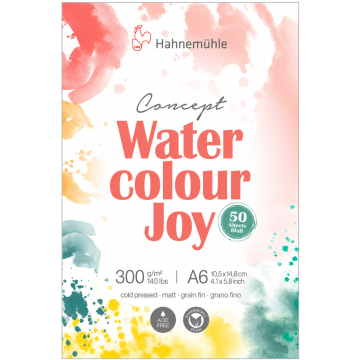 Bloc aquarelle Joy 300g A6 dans le groupe Papiers & Blocs / Bloc Artiste / Papier pour aquarelle chez Pen Store (138008)