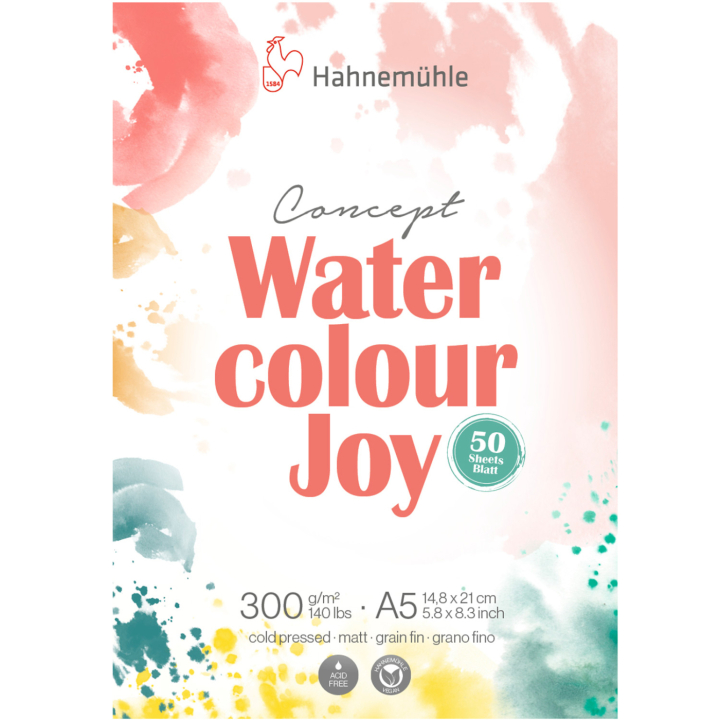 Bloc aquarelle Joy 300g A5 dans le groupe Papiers & Blocs / Bloc Artiste / Papier pour aquarelle chez Pen Store (138009)
