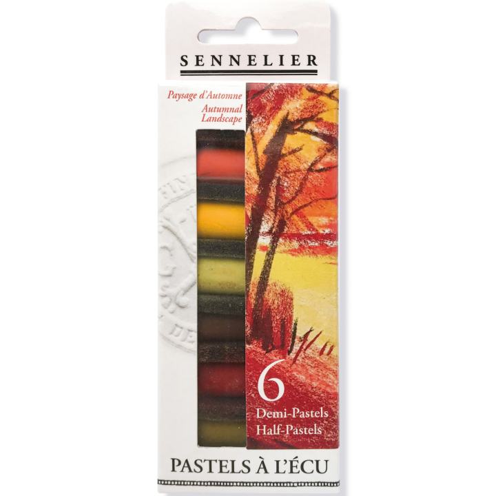 Demi-pastels tendres 