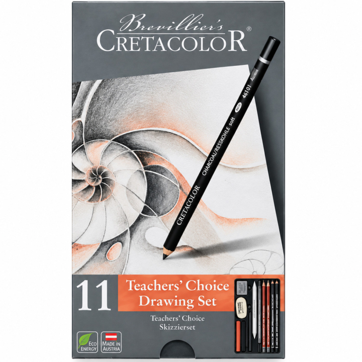 Teacher’s Choice Beginner Set de dessin 11 pièces dans le groupe Stylos / Crayons d'artistes / Crayons pastels chez Pen Store (138030)