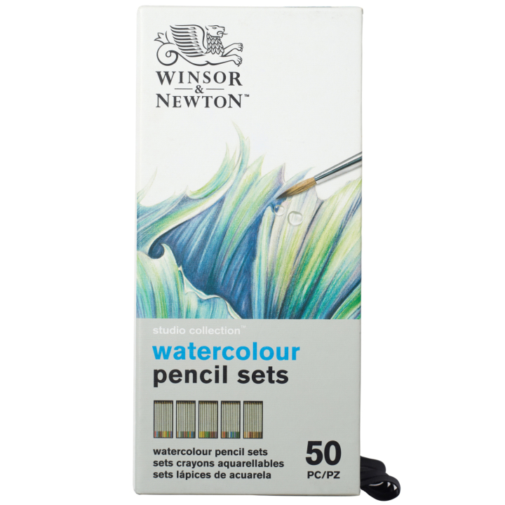 Studio Collection Crayons aquarellables Box Lot de 50 dans le groupe Stylos / Crayons d'artistes / Crayons aquarellables chez Pen Store (138083)