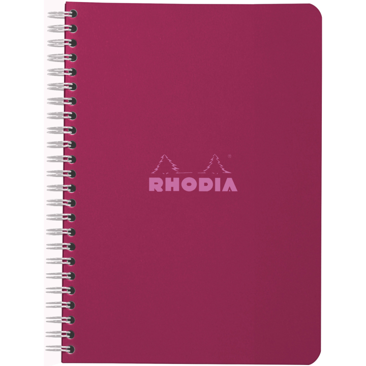 Notebook Spiral Plum A5 à lignes dans le groupe Papiers & Blocs / Écrire et consigner / Blocs-notes chez Pen Store (138116)