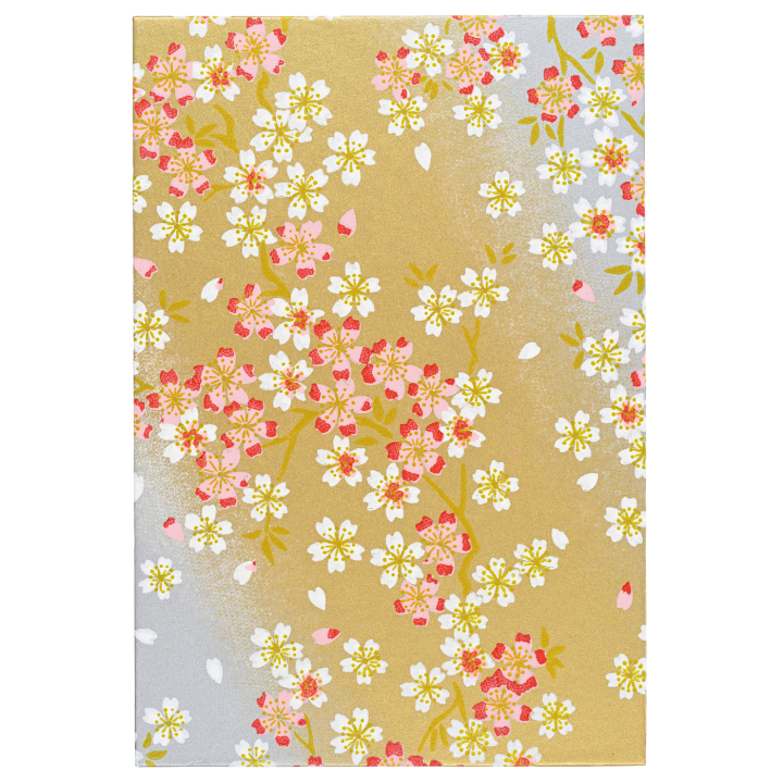 Notebook Goshuincho Gold Flower dans le groupe Papiers & Blocs / Bloc Artiste / Cahiers d'esquisses chez Pen Store (138161)