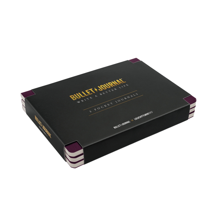 Bullet Journal Pocket Lot de 3 Purple26 dans le groupe Loisirs créatifs / Techniques / Bullet Journal chez Pen Store (138172)