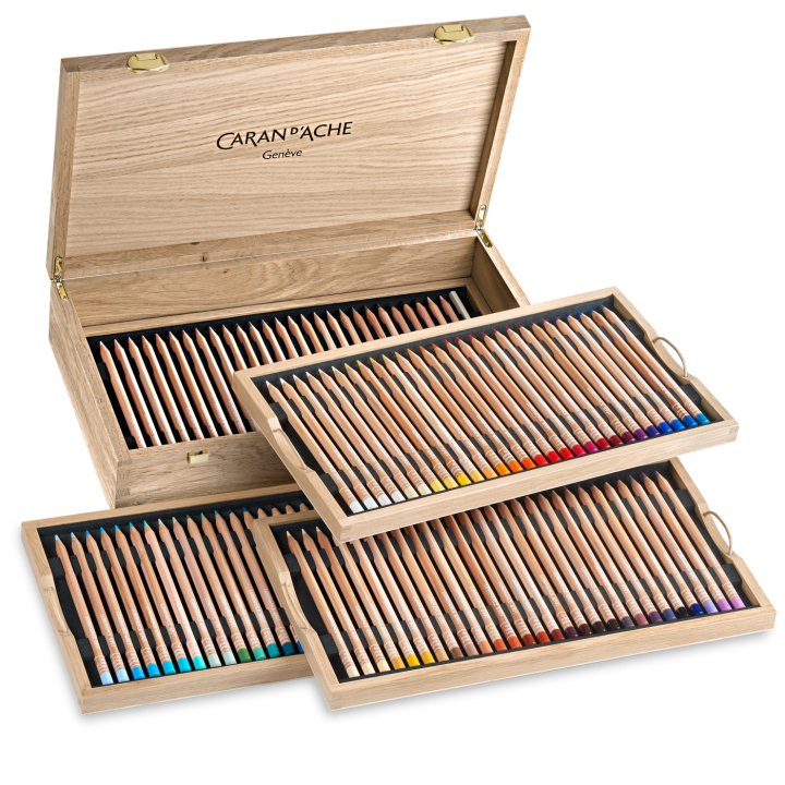 Luminance 6901 Coffret en bois 100 couleurs dans le groupe Stylos / Crayons d'artistes / Crayons de couleurs chez Pen Store (138427)