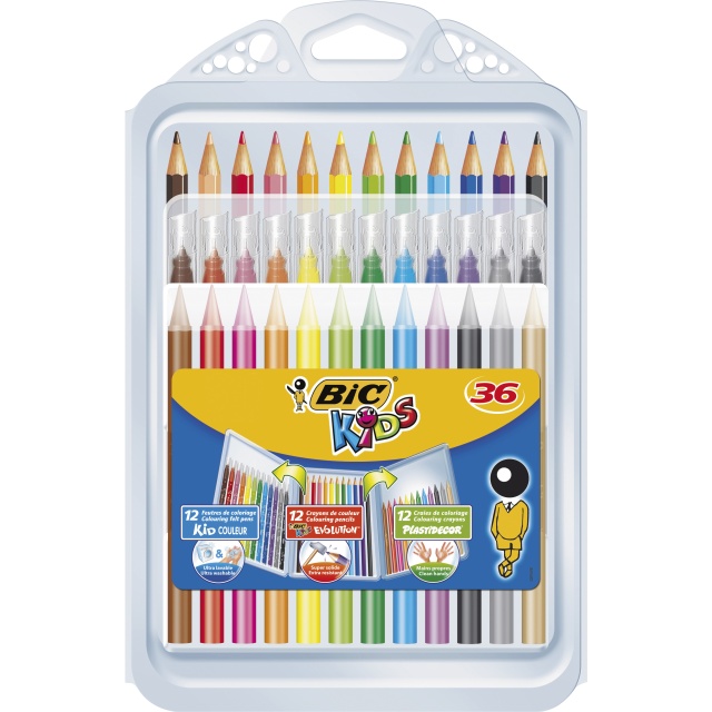 Kit de coloriage Kids 1 - 36 pièces