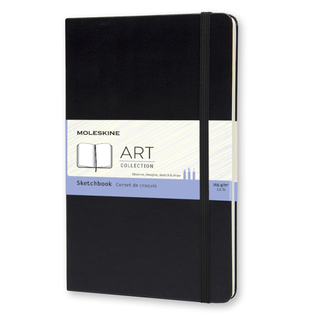 Sketchbook ART collection Notebook Large Black