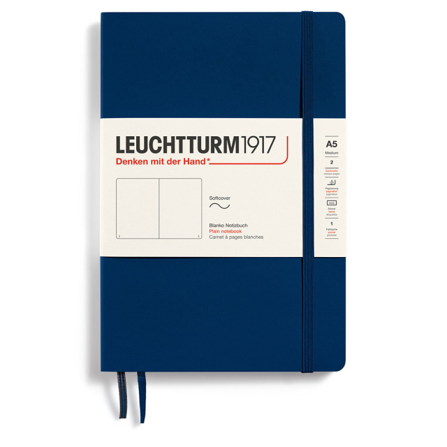 Notebook A5 Soft Cover Non ligné Lilac dans le groupe Papiers & Blocs / Écrire et consigner / Carnets chez Pen Store (127333)