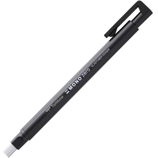 Mono Zero Porte-gomme Rectangulaire Noir