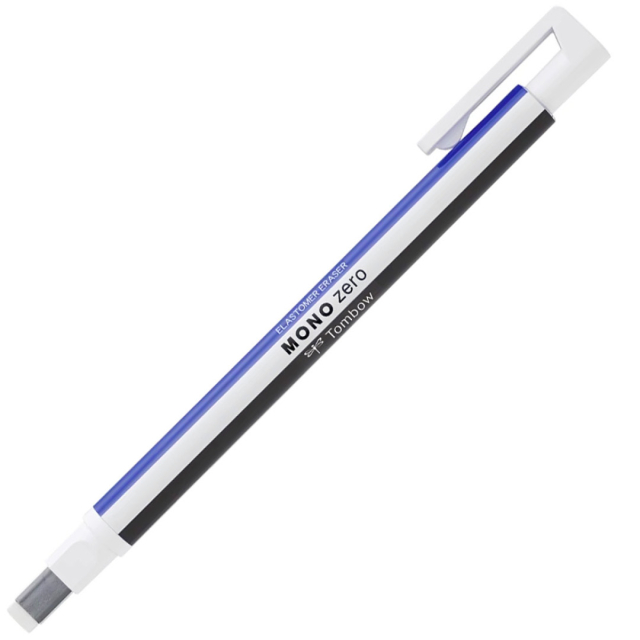 Mono Zero Porte-gomme Rectangulaire Blanc