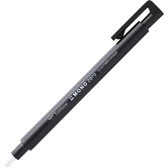 Mono Zero Porte-gomme Rond Noir