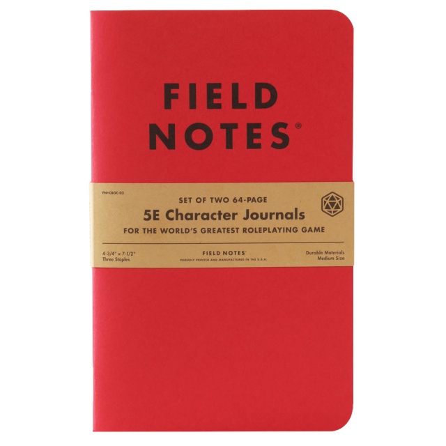 5E Character Journal Lot de 2