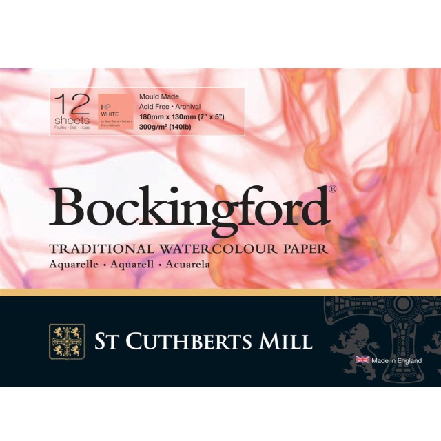 Bockingford Bloc aquarelle 300 g 180 x 130 mm HP