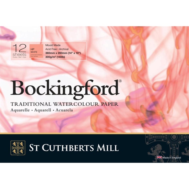 Bockingford Bloc aquarelle 360 x 260 mm 300 g HP